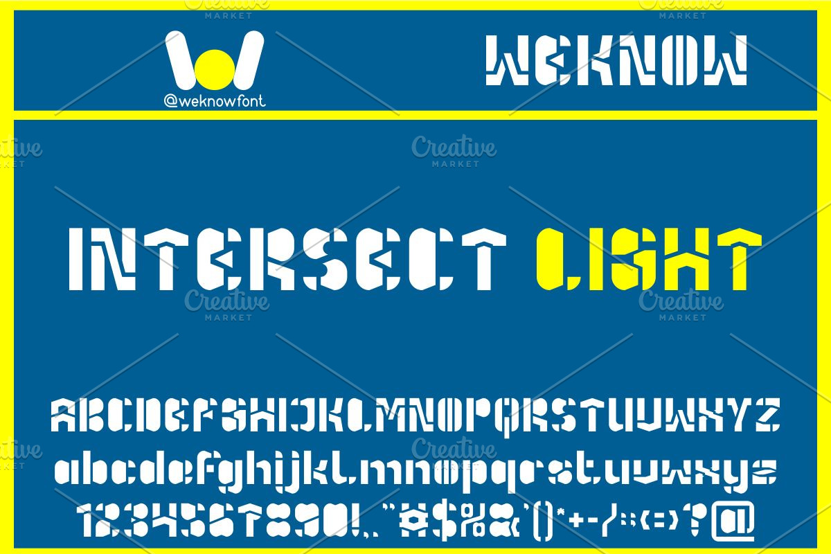 Holographic Mind font, a Font by weknow (Photo 5 of 8)