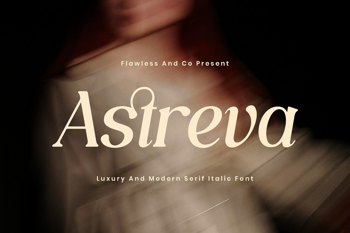Astreva - Modern Serif Font, a Serif Font by Flawless And Co (Photo 1 of 10)