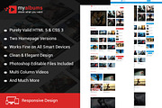 My Tube Video Theme HTML Template, a HTML Template by oLanding (Thumbnail 1 of 6)