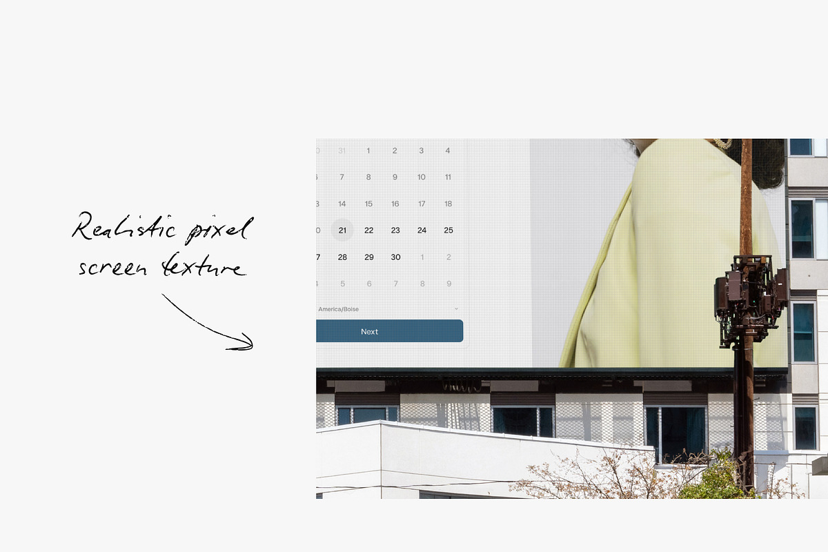 Urban Digital Billboard Mockup PSD, an Advertising Mockup by Area Mockups (Photo 3 of 3)