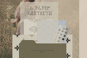 Embroidery Paper Overlay & Texture, a Background Graphic by Laras Wonderland (Thumbnail 4 of 11)