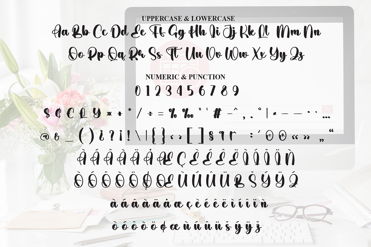 Digital Planner | Script Font, a Handwritten Font by Scratchones (Photo 7 of 9)