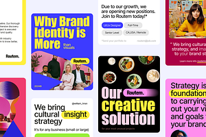 Routem-Social Media Templates(Canva)