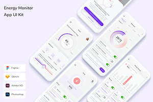 Energy Monitor App UI Kit