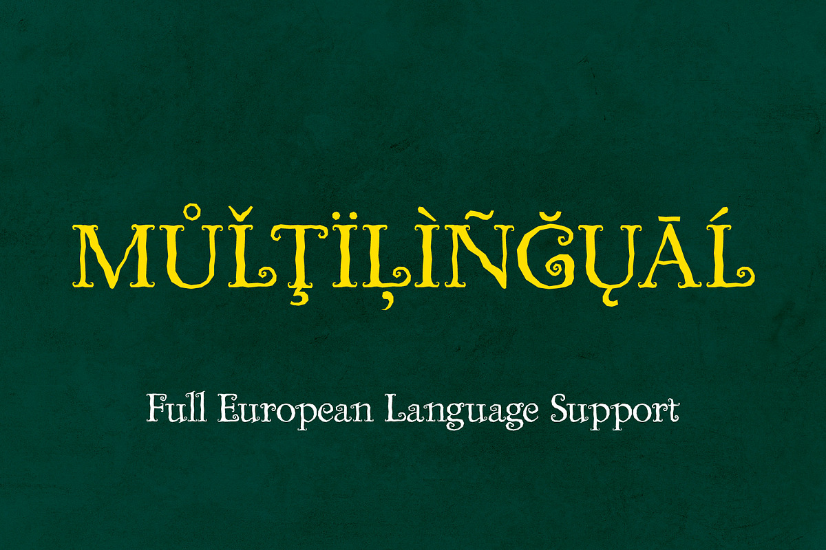 Billy Witch -spellbinding serif font, a Serif Font by Little Type Factory (Photo 11 of 13)