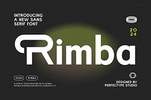Rimba Modern Sans Serif Font