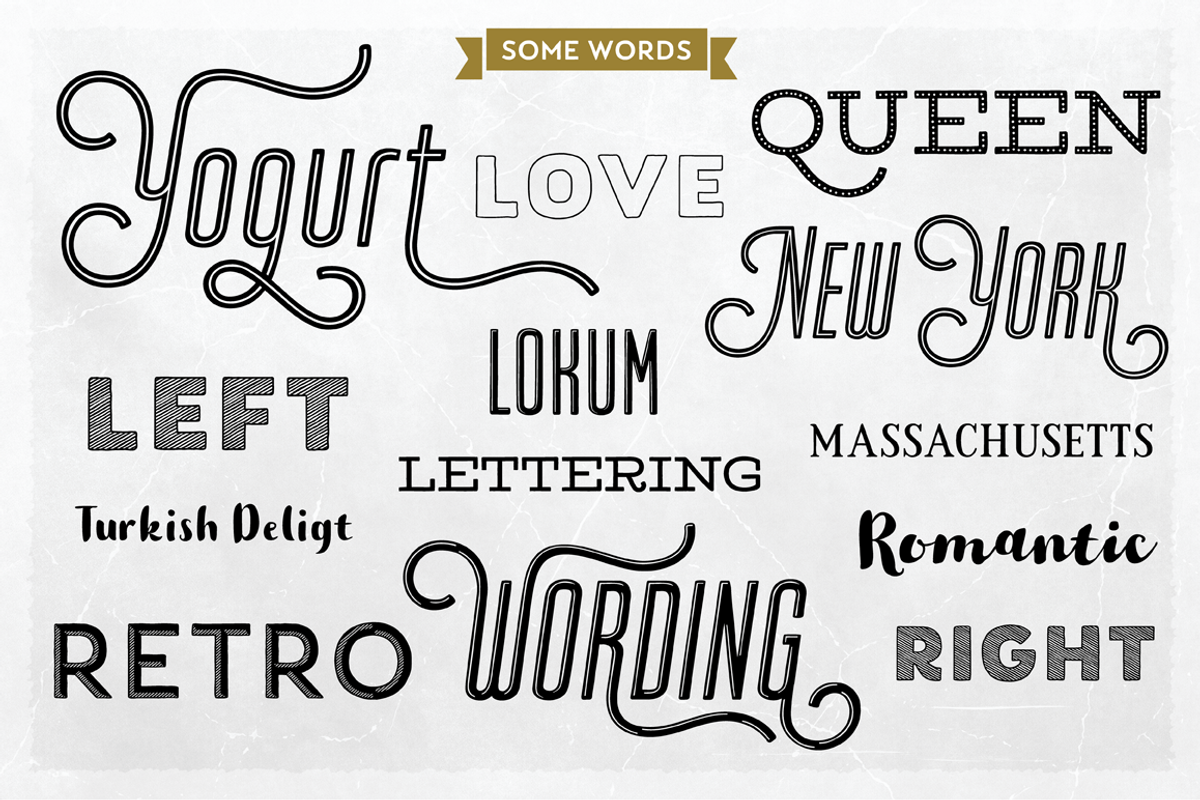Buket Font Collection preview 3