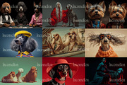 40 Editorial Dog Stock Photos, an Animal Illustration by Incomelion (Thumbnail 3 of 13)