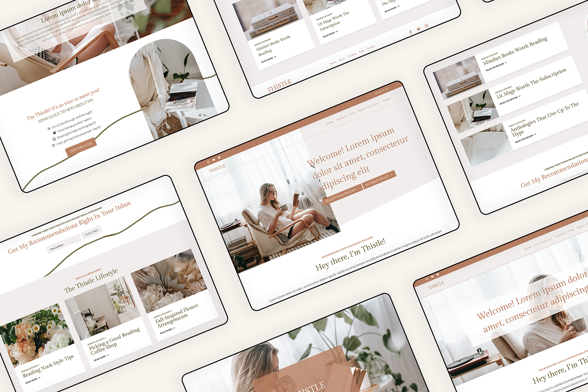 Thistle | WordPress Theme for Blogs, a WordPress Template by Gadabout Studio (Photo 2 of 2)