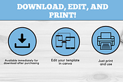 Editable Boarding Pass Template, a Card Template by YasdeyDesigns (Thumbnail 3 of 7)