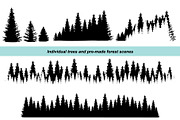 Mountains and trees sketch, an Object Graphic by Live line (Thumbnail 4 of 6)
