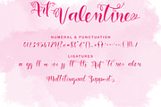 Art Valentine, a Script Font by Yoga Letter (Thumbnail 9 of 9)