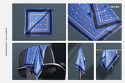 Silk Scarf Mockup - Studio series 02, an Apparel Mockup by Mocku (Thumbnail 2 of 13)