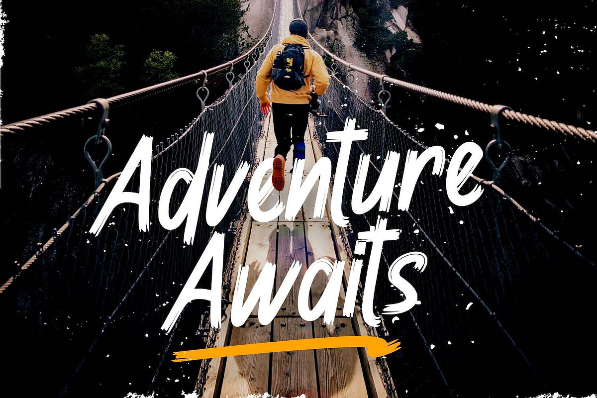 Janyss Brush - Natural Brush Font, a Handwritten Font by StringLabs (Photo 2 of 11)