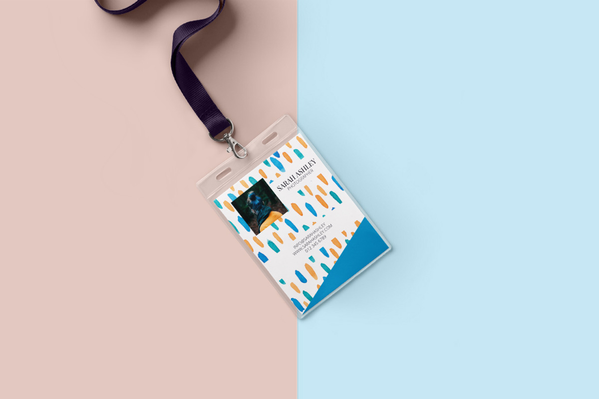 Minimal Card Design Photographer, a Card Template by SEAM Agency