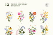 Summer Meadow Wildflower, a Decorative Illustration by Manimanisa (Thumbnail 5 of 12)