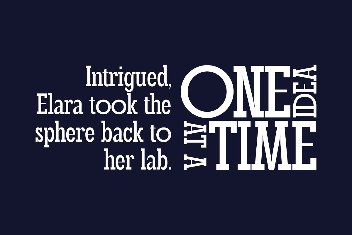 Roisin Slab, a Slab Serif Font by Muhammad Hastian (Photo 5 of 8)