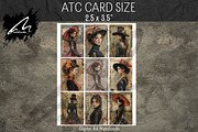 Victorian Girl Junk Journal Pages, a Person Illustration by Digital Art Mahdiseño (Thumbnail 10 of 10)
