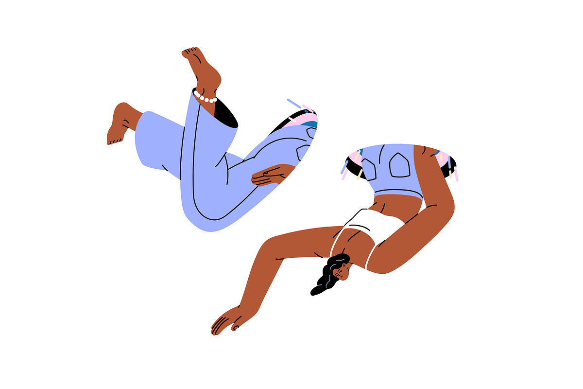 People teleport set, a Person Illustration by PaperTrident (Photo 2 of 19)