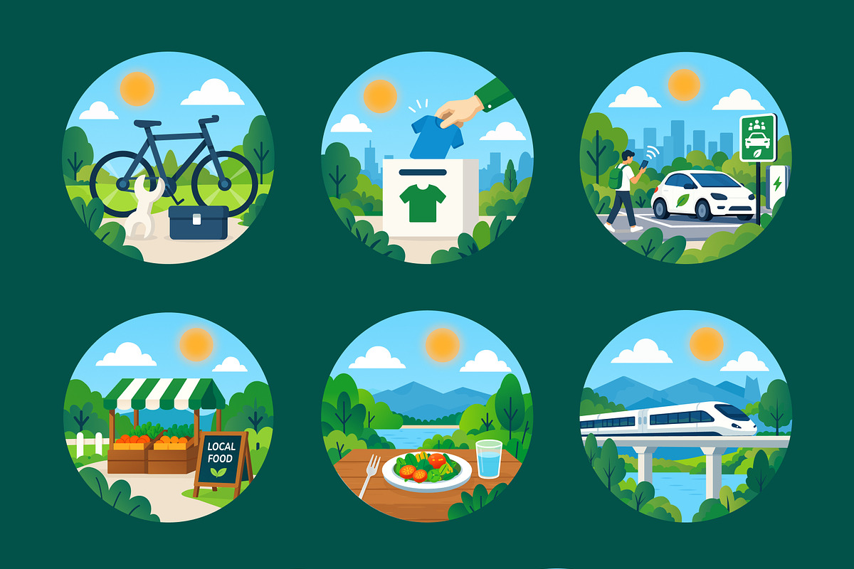 50 Sustainability Illustrations, an Education Illustration by Vectors Market (Photo 9 of 9)