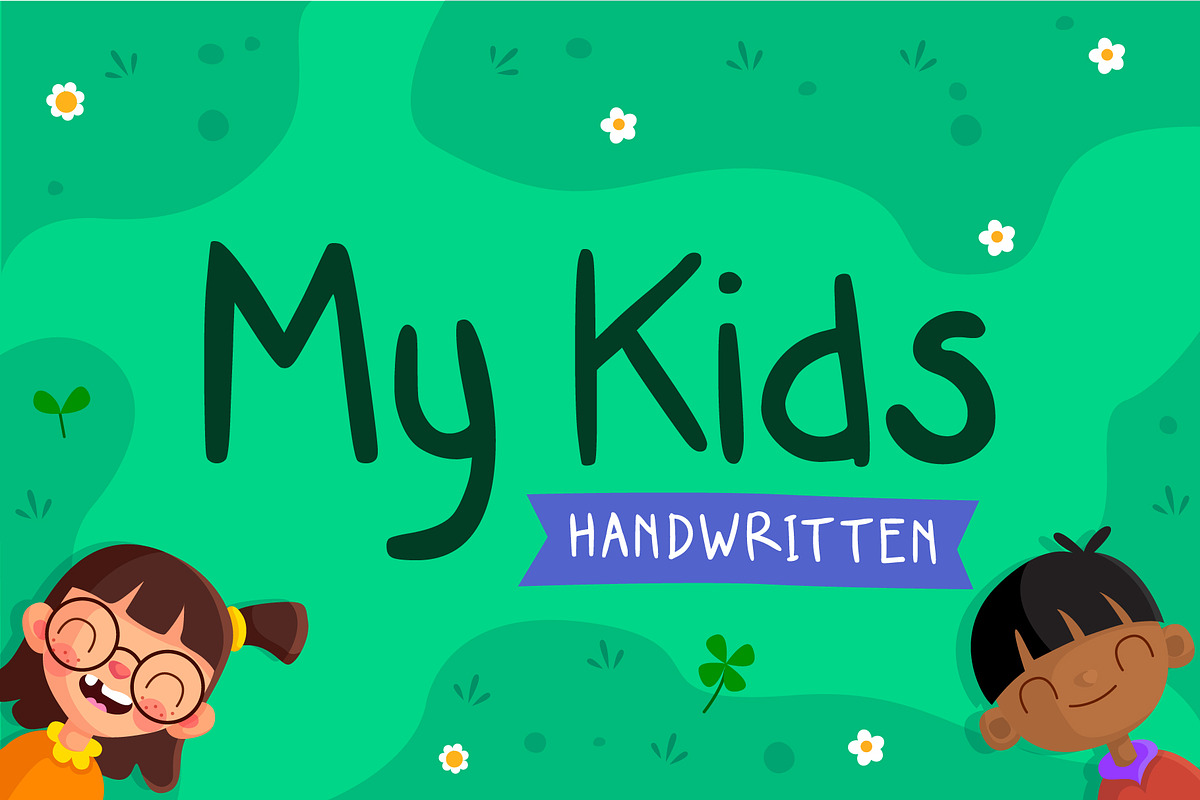 My Kids Handwritten - Font