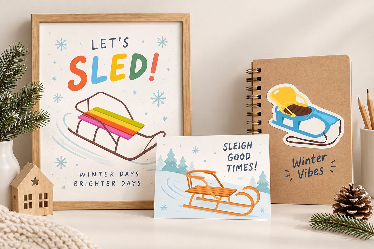 Xmas Winter Clipart | Hand Drawn, a Seasonal Illustration by Anna Studio (Photo 7 of 12)