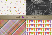 Happy Halloween Paper Pack, a Pattern Graphic by Craftastrophic-Stuff (Thumbnail 2 of 2)