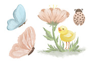 Happy Easter Clip Art Bundle, an Illustration by Lillias Faye (Thumbnail 5 of 12)