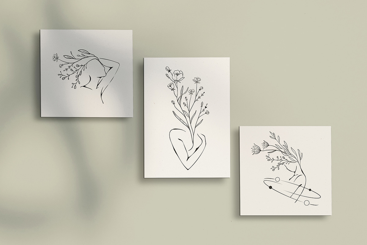 Botanical posters, a Decorative Illustration by Merfin (Photo 3 of 7)