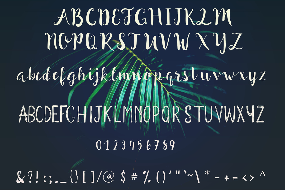 Smoothie font duo preview 2