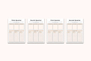 2022,2023 Planner Template Canva V13, a Stationery Template by LaxmiOwl (Thumbnail 7 of 7)