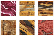 Wood Digital Textures Paper Pack, a Pattern Graphic by CreationArt (Thumbnail 4 of 5)