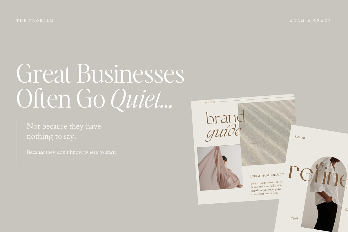 Minimalist Instagram Templates Canva, a Social Media Template by Adam and Grace (Photo 20 of 22)