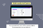 Social Media QR Code Sign Template, a Card Template by Climbwithelevator (Thumbnail 10 of 11)