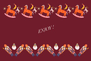 Merry Christmas and festive bundles, an Illustration by Manimanisa (Thumbnail 10 of 10)