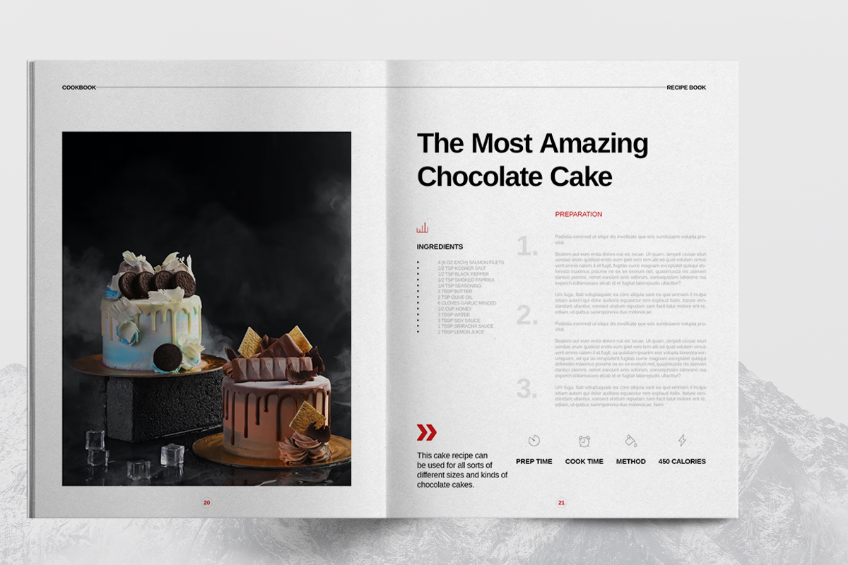 Your Own Cookbook & Recipe Book, a Brochure Template by Boris Cupac (Photo 11 of 13)