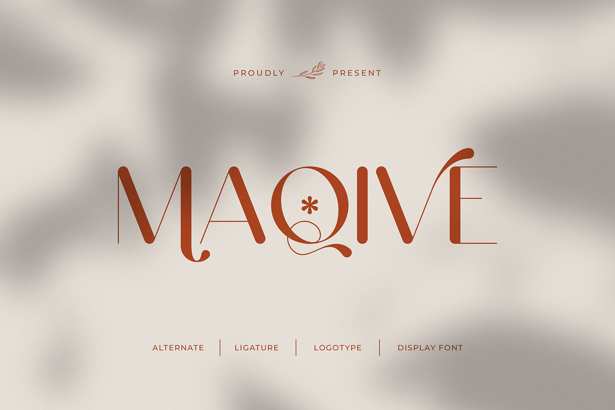 Maqive || Minimalist Sans Serif Font, a Sans Serif Font by Ermedia Studio (Photo 1 of 10)