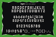 Pawon, a Sans Serif Font by Burntilldead (Thumbnail 2 of 10)