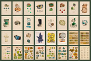 60 Vintage Crystal Charts, a Decorative Illustration by The Object Atlas (Thumbnail 5 of 9)