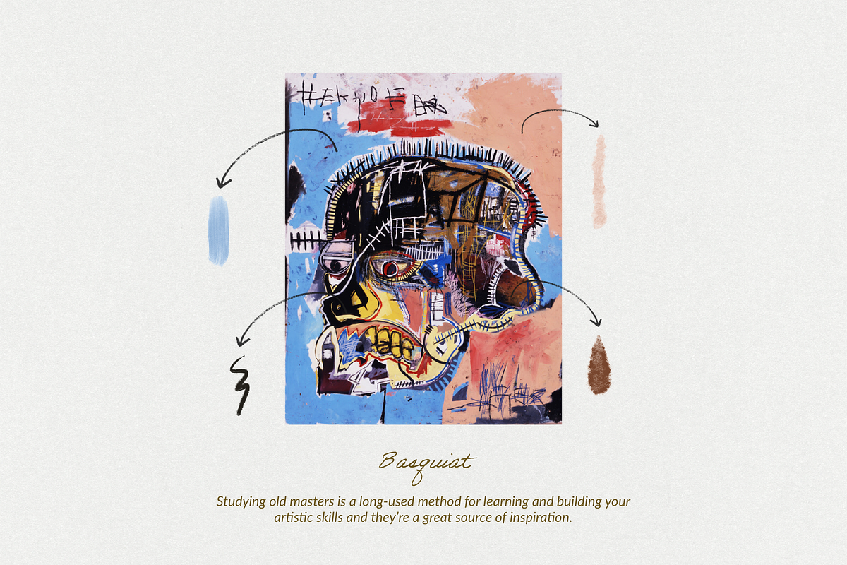 Basquiat's Art Procreate Brushes, a Brush Add-On by Digi Life (Photo 4 of 14)