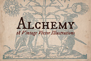 Vintage Illustrations - Alchemy, an Illustration by Mr Vintage (Thumbnail 1 of 5)