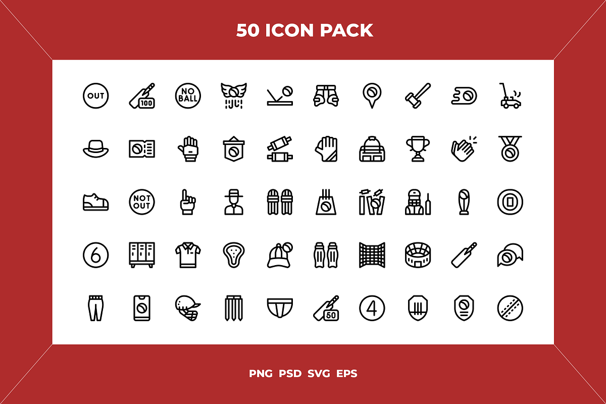 Criquet icons, an Icon by Wencory (Photo 1 of 2)