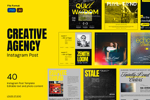 Creative Agency Studio Instagram