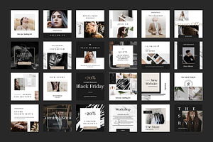 Luxury Canva Social Media Pack