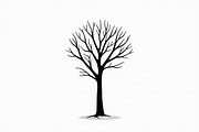 Wild Forest Tree Clipart Set, an Illustration by balal (Thumbnail 18 of 21)