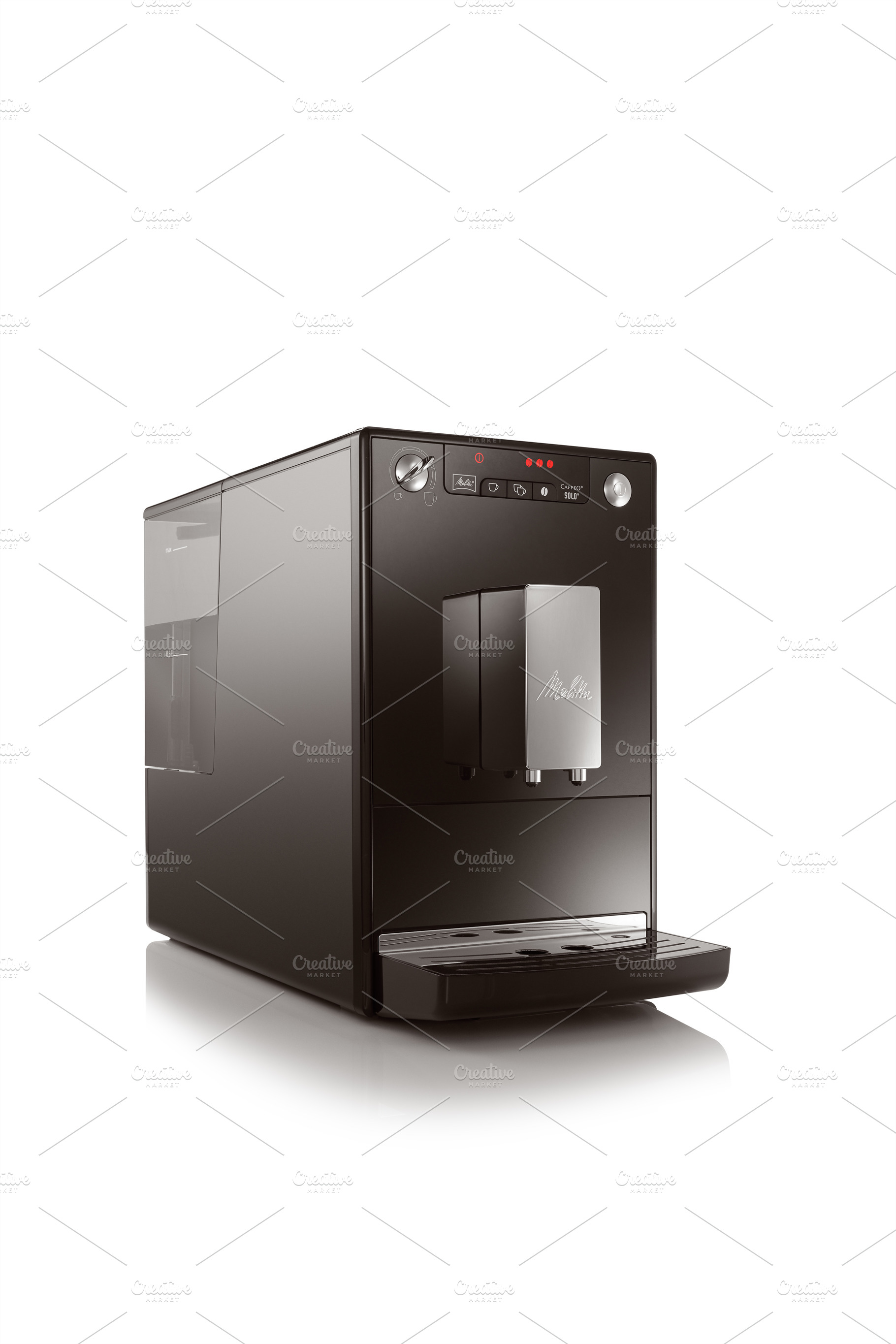coffee machine, a Photo by dmitryersler