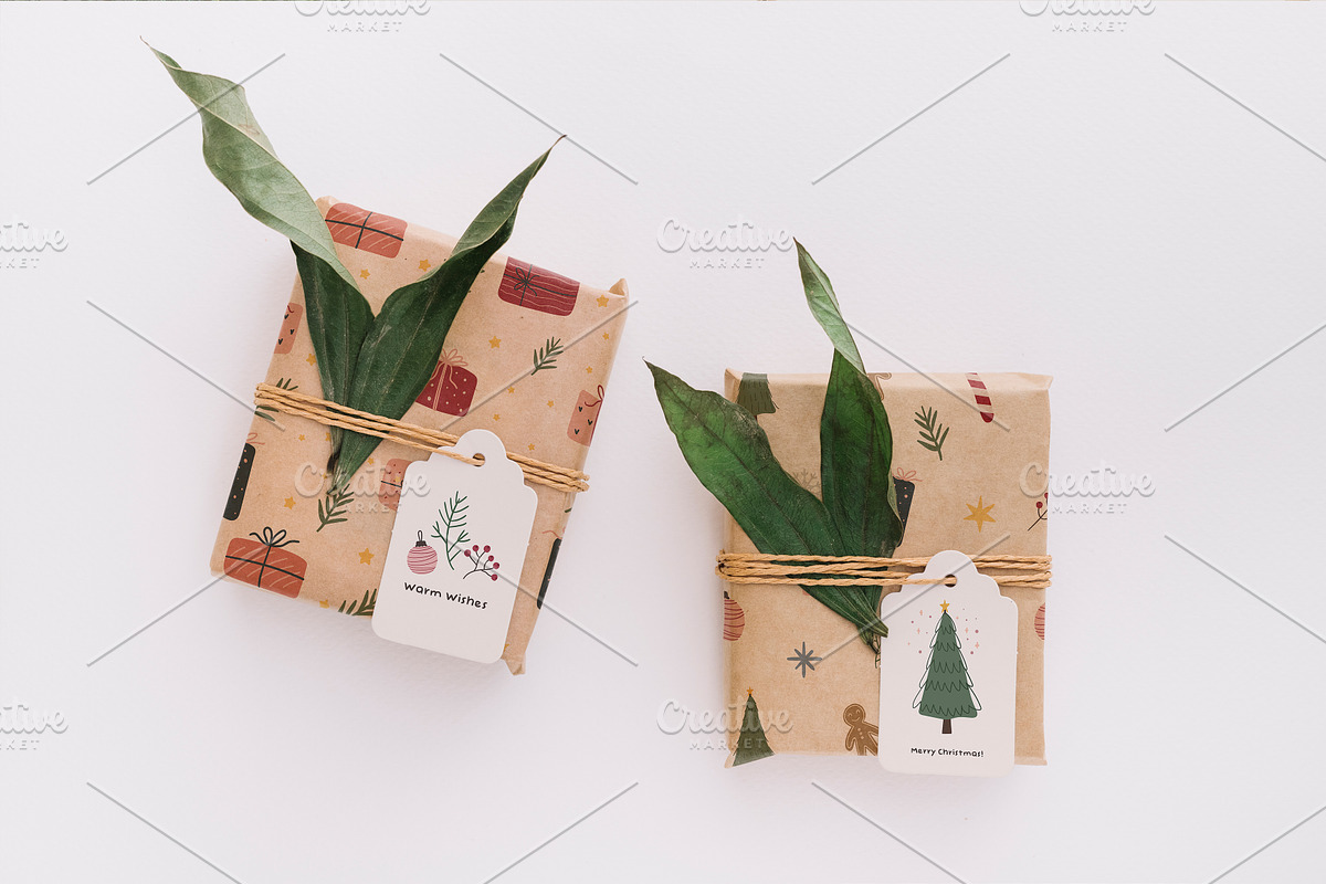 Christmas Winter Abstract Vol.4, a Decorative Illustration by Hanazumi (Photo 7 of 17)