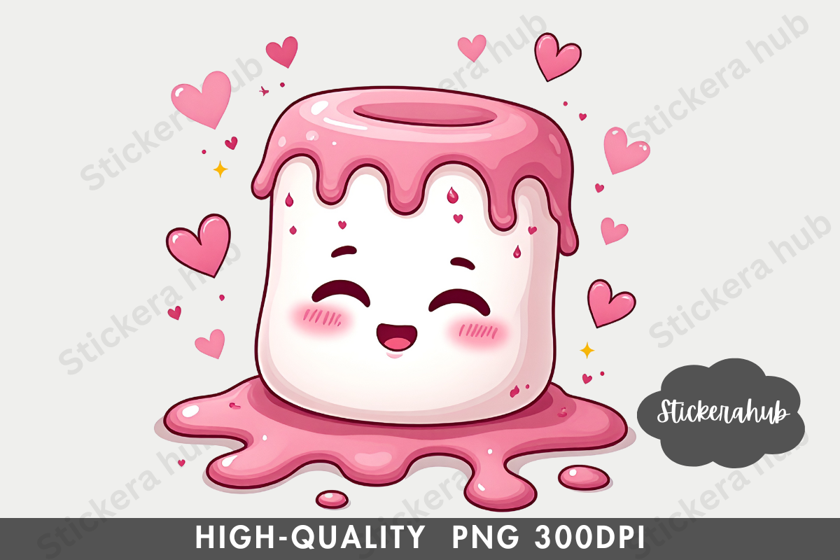 Cute Valentine Clipart Png, a Seasonal Illustration by Stickera Hub (Photo 7 of 15)