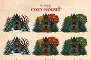 Cozy Houses, an Object Illustration by Ink Stories (Thumbnail 21 of 22)