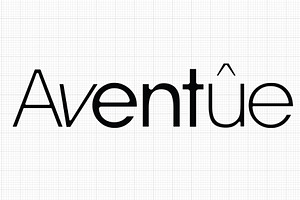 Aventue Family Font